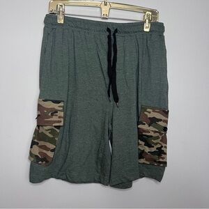 Joe Boxer Green Cargo Shorts Relaxed Fit Size Medium NWOT